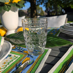 Fez Patterned Highball Glasses — Set of 2