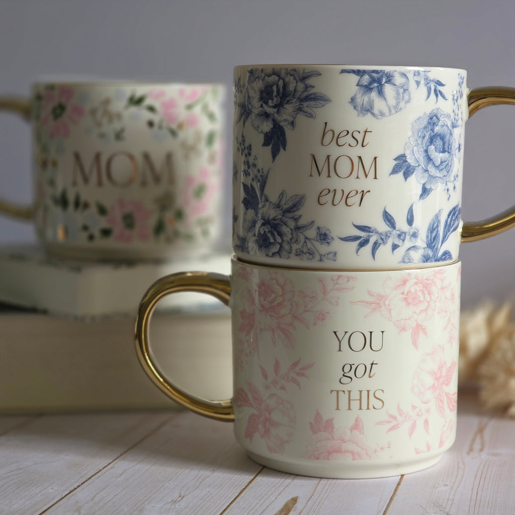 You Got This Pink Mug — Luxe Gold Handle