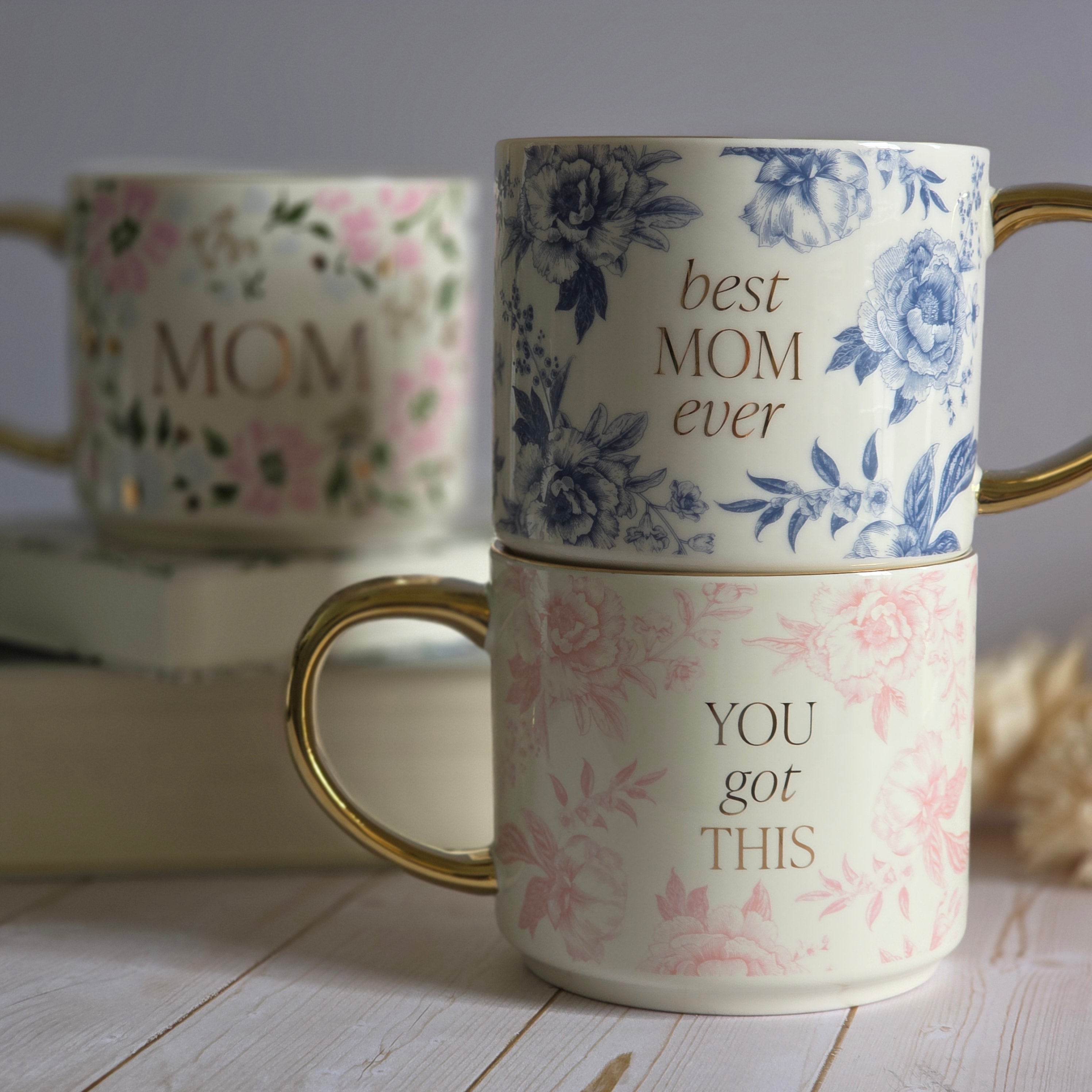 You Got This Pink Mug — Luxe Gold Handle