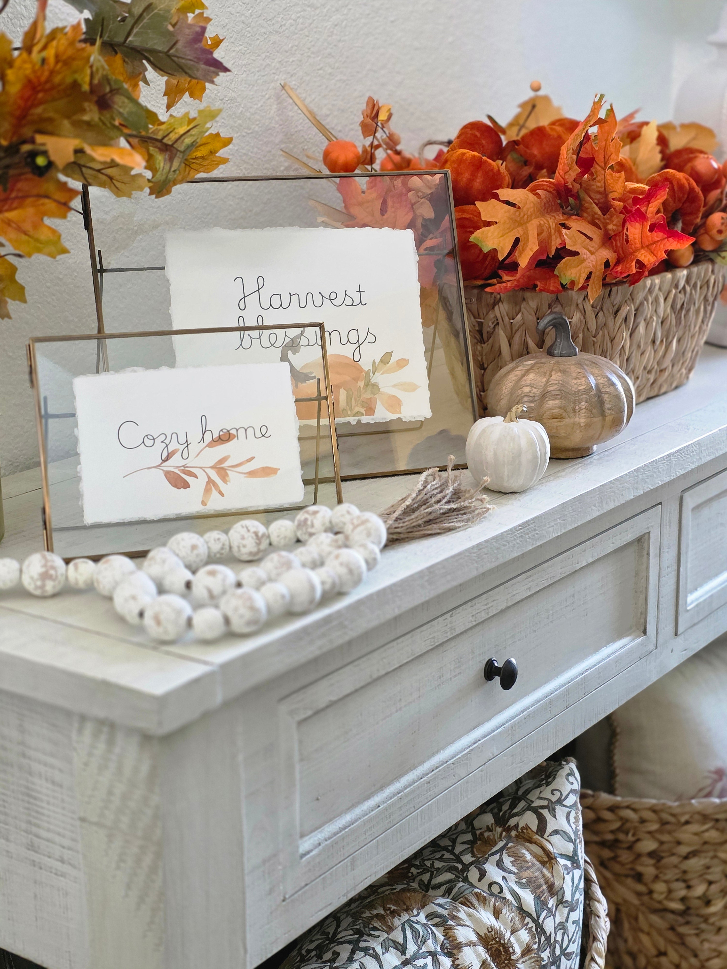 Patina Gold Frame – Medium Horizontal Display