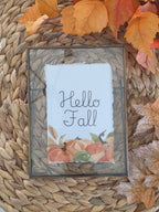 Patina Gold Frame – Medium Vertical Display