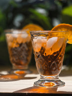 Clear Tumblers — Lyonnais Elegance — Set of 2