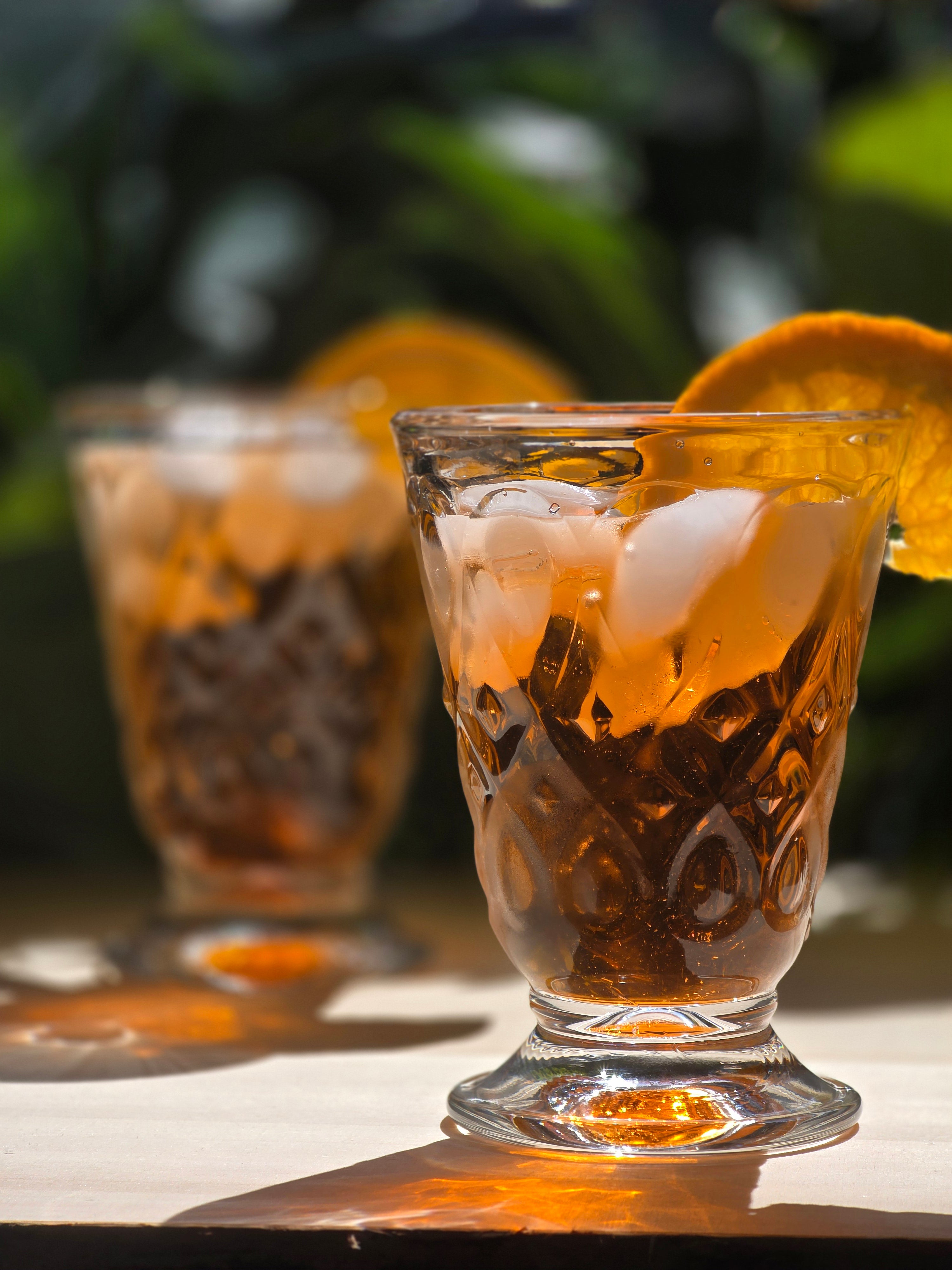 Clear Tumblers — Lyonnais Elegance — Set of 2