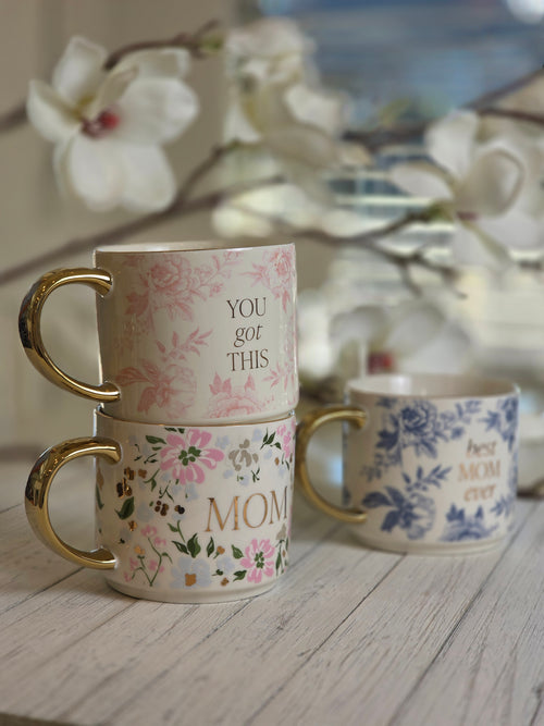 Best Mom Ever — Blue Delft Fine Bone China Mug
