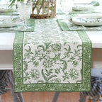 Lilibet Green — Cotton Table Runner