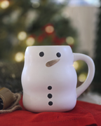 Snowman Christmas Mug — Stoneware Edition