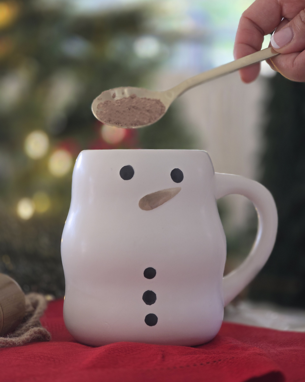 Snowman Christmas Mug — Stoneware Edition