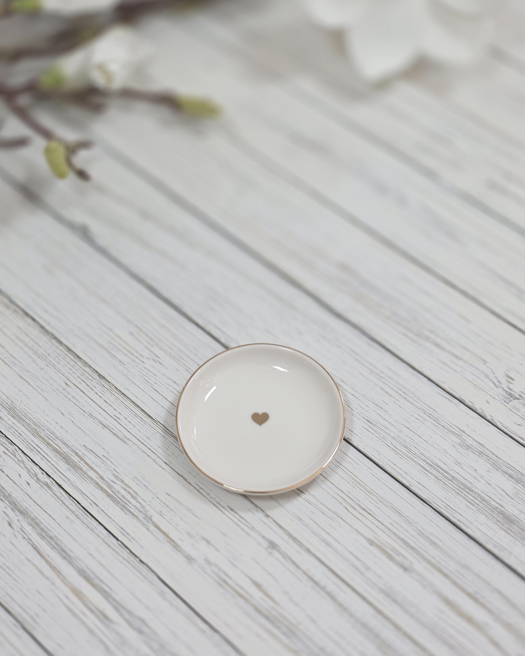 Gold Heart — Jewelry Dish