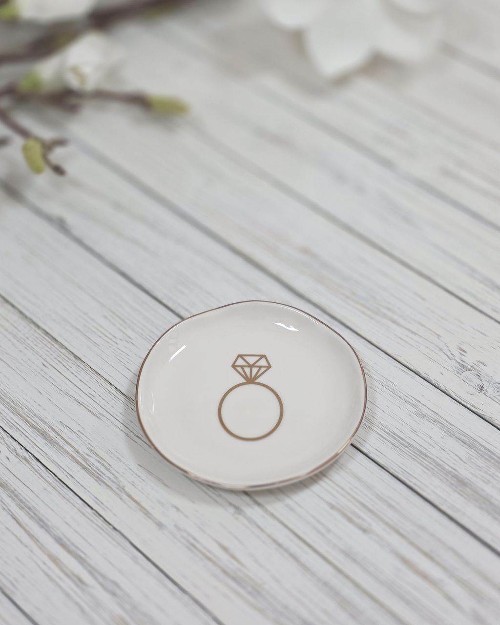 Engagement Ring — Jewelry Dish