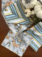 Cotton Reversible Napkins – Ainsley Bloom, Set of 4