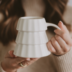 White Christmas Tree Mug
