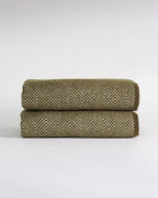 Denver Olive — New Zealand Wool Throw