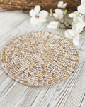 Essential Weave Braided Placemats – Whitewashed