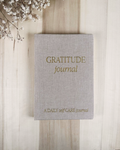Gratitude Fabric Journal – Daily Prompts for Mindful Living