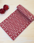 Charlotte Berry Block-Printed Cotton Table Runner