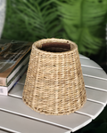 Handwoven Seagrass Lampshade for Cordless Lamps