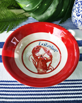 Coastal Lobster Melamine Bowls — Set of 4