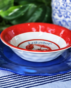 Coastal Lobster Melamine Bowls — Set of 4