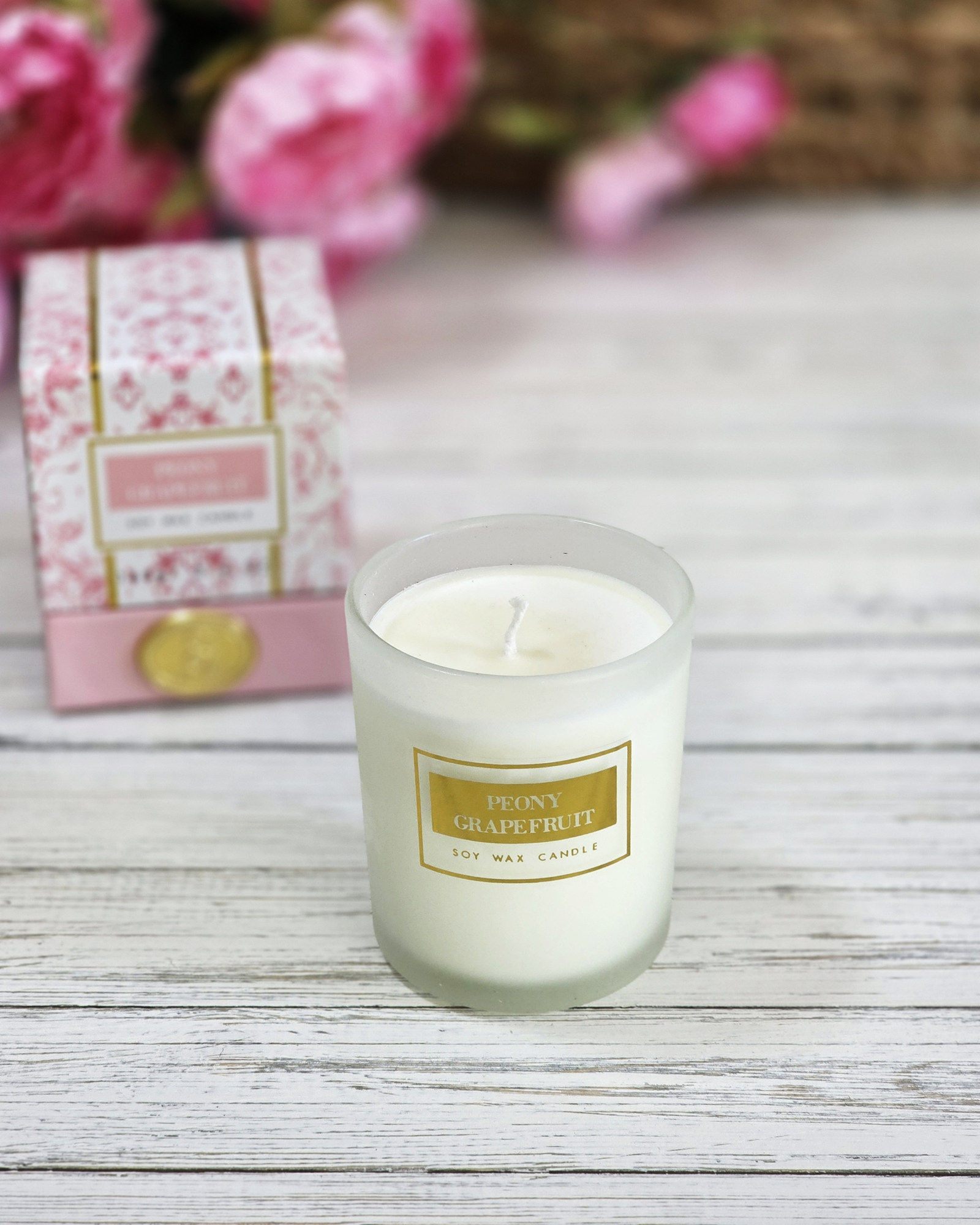 Peony & Grapefruit Candle