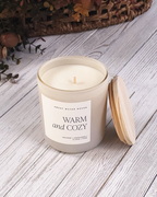 Warm & Cozy Large Soy Candle