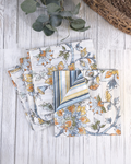 Ainsley Bloom — Reversible Cotton Napkins (Set of 4)
