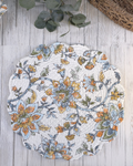 Ainsley Bloom — Reversible Quilted Placemats (Set of 4)