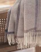 Milano Beige — Cashmere & Merino Wool Throw