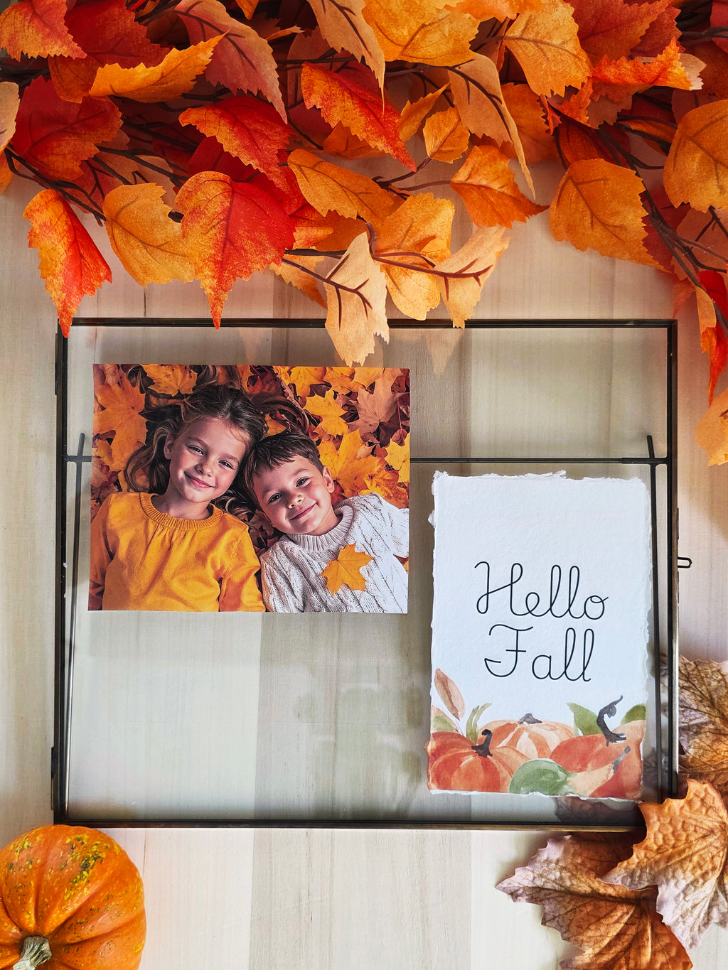 Patina Gold Glass Frame – Timeless Display