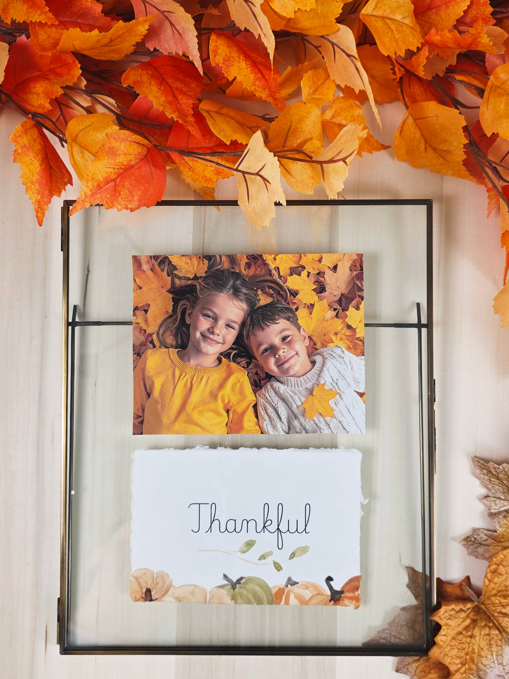 Patina Gold Glass Frame – Timeless Display