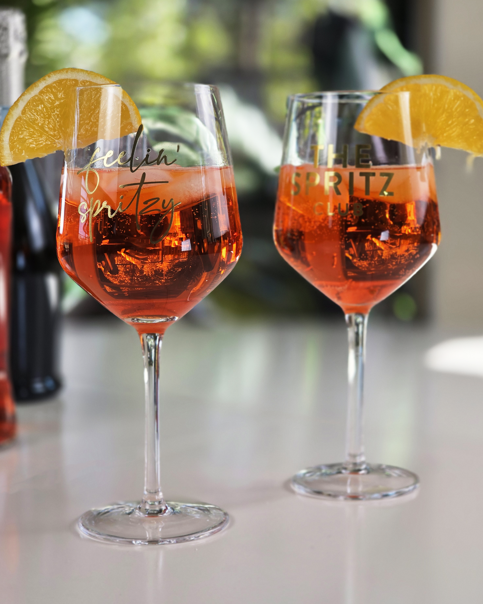 Modern Stemmed Wine Glass — Feelin’ Spritzy